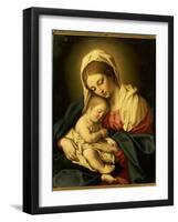 The Madonna and Child-Il Sassoferrato-Framed Giclee Print