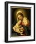 The Madonna and Child-Il Sassoferrato-Framed Giclee Print