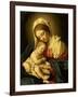 The Madonna and Child-Giovanni Battista Salvi da Sassoferrato-Framed Giclee Print