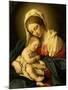 The Madonna and Child-Giovanni Battista Salvi da Sassoferrato-Mounted Giclee Print