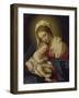 The Madonna and Child-Giovanni Battista Salvi da Sassoferrato-Framed Giclee Print