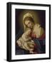 The Madonna and Child-Giovanni Battista Salvi da Sassoferrato-Framed Giclee Print