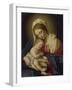 The Madonna and Child-Giovanni Battista Salvi da Sassoferrato-Framed Giclee Print