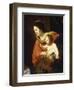 The Madonna and Child-Simon Vouet-Framed Giclee Print