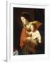 The Madonna and Child-Simon Vouet-Framed Giclee Print