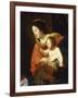 The Madonna and Child-Simon Vouet-Framed Giclee Print