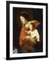 The Madonna and Child-Simon Vouet-Framed Giclee Print