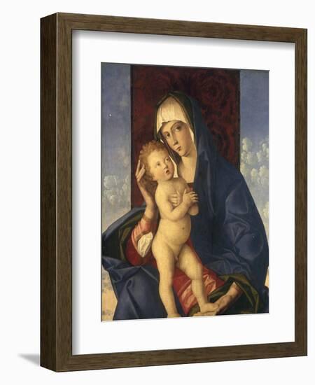 The Madonna and Child-Giovanni Bellini-Framed Giclee Print