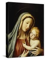 The Madonna and Child-Giovanni Battista Salvi da Sassoferrato-Stretched Canvas