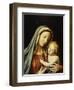 The Madonna and Child-Giovanni Battista Salvi da Sassoferrato-Framed Giclee Print