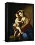 The Madonna and Child-Massimo Stanzione-Framed Stretched Canvas