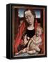 The Madonna and Child-Hans Memling-Framed Stretched Canvas