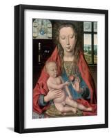 The Madonna and Child-Hans Memling-Framed Giclee Print