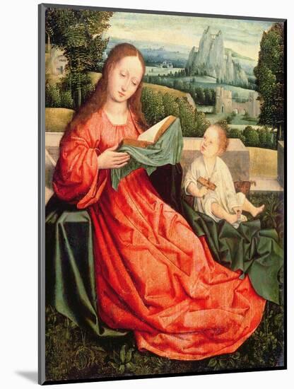 The Madonna and Child-Flemish-Mounted Premium Giclee Print