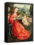 The Madonna and Child-Flemish-Framed Stretched Canvas