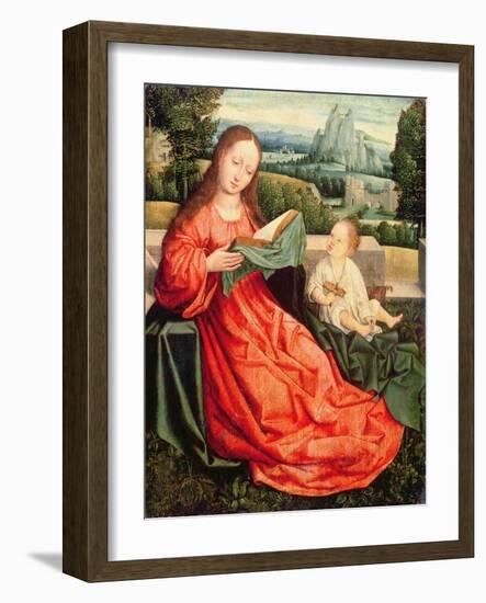 The Madonna and Child-Flemish-Framed Giclee Print