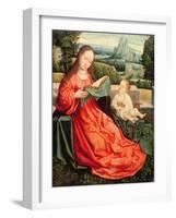 The Madonna and Child-Flemish-Framed Giclee Print