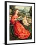 The Madonna and Child-Flemish-Framed Giclee Print