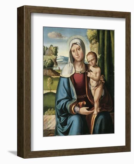 The Madonna and Child-Benvenuto Tisi Da Garofalo-Framed Giclee Print