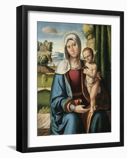 The Madonna and Child-Benvenuto Tisi Da Garofalo-Framed Giclee Print