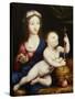 The Madonna and Child-Cornelis van Cleve-Stretched Canvas