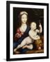 The Madonna and Child-Cornelis van Cleve-Framed Giclee Print