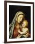 The Madonna and Child-Giovanni Battista Salvi da Sassoferrato-Framed Giclee Print