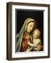 The Madonna and Child-Giovanni Battista Salvi da Sassoferrato-Framed Giclee Print