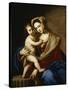 The Madonna and Child-Massimo Stanzione-Stretched Canvas