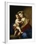 The Madonna and Child-Massimo Stanzione-Framed Giclee Print