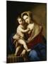 The Madonna and Child-Massimo Stanzione-Mounted Giclee Print