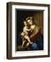 The Madonna and Child-Massimo Stanzione-Framed Giclee Print