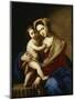 The Madonna and Child-Massimo Stanzione-Mounted Giclee Print