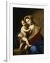 The Madonna and Child-Massimo Stanzione-Framed Giclee Print