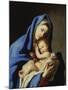 The Madonna and Child-Massimo Stanzione-Mounted Giclee Print