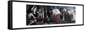 The Madonna and the Cuccina-Family, 1571-Paolo Veronese-Framed Stretched Canvas