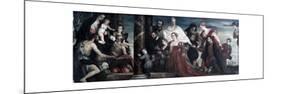 The Madonna and the Cuccina-Family, 1571-Paolo Veronese-Mounted Premium Giclee Print