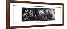 The Madonna and the Cuccina-Family, 1571-Paolo Veronese-Framed Giclee Print