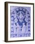 The Madonna Between Saints Francis, Dominic and Bernard-Giovanni Della Robbia-Framed Giclee Print