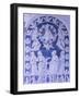 The Madonna Between Saints Francis, Dominic and Bernard-Giovanni Della Robbia-Framed Giclee Print