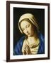 The Madonna, Bust Length, at Prayer-Giovanni Battista Salvi da Sassoferrato-Framed Giclee Print