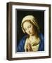 The Madonna, Bust Length, at Prayer-Giovanni Battista Salvi da Sassoferrato-Framed Premium Giclee Print