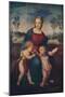 'The Madonna Del Cardellino', 1505-1506, (1911)-Raphael-Mounted Giclee Print