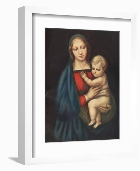 'The Madonna Del Gran Duca', 1505, (c1912)-Raphael-Framed Giclee Print