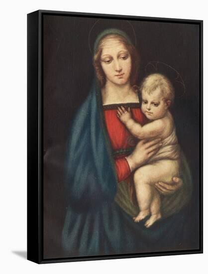 'The Madonna Del Gran Duca', 1505, (c1912)-Raphael-Framed Stretched Canvas