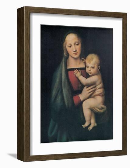 The Madonna Del Granduca-Raphael-Framed Art Print