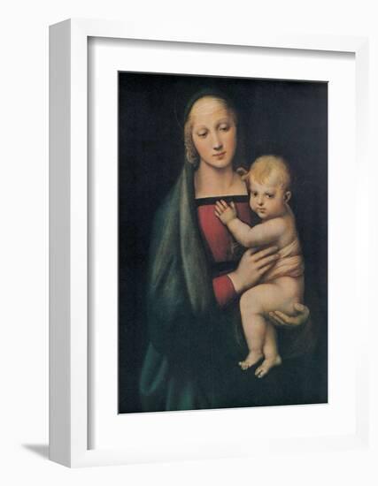 The Madonna Del Granduca-Raphael-Framed Art Print