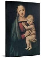 The Madonna Del Granduca-Raphael-Mounted Art Print