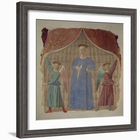 The Madonna Del Parto, c.1450-70-Piero della Francesca-Framed Giclee Print