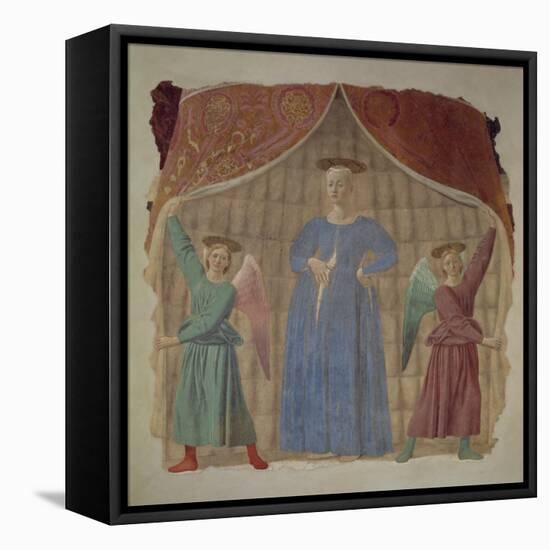 The Madonna Del Parto, c.1450-70-Piero della Francesca-Framed Stretched Canvas